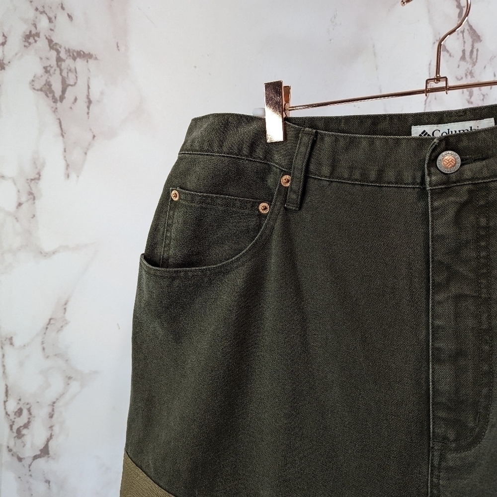 Columbia Pant Men 38X30 Briar Double Knee Brush Work Hunting Field Camp Tactical - Picture 2 of 11